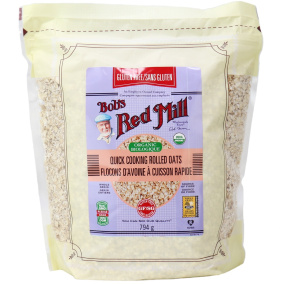 Bob's Red Mill Gluten Free Organic Quick Cooking Rolled Oats, 794g