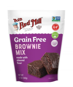 Front of Bob’s Red Mill Grain Free Brownie Mix, 340g