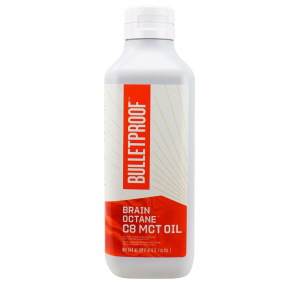 Front of Bulletproof Brain Octane C8 MCT Oil, 946mL