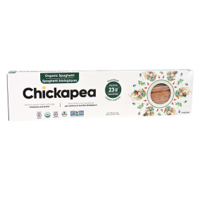 Front of Chickapea Organic Pasta Spaghetti, 227g