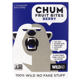 Front of Chum Fruit Bites Berry