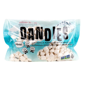 Front of Dandies Vegan Mini Marshmallows Vanilla, 283g