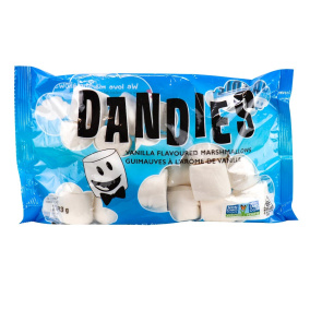Front of Dandies Vegan Marshmallows Vanilla, 283g