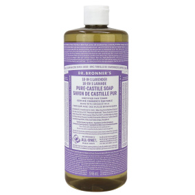 Dr. Bronner's Organic Lavender Oil Pure Castile Liquid Soap, 946ml