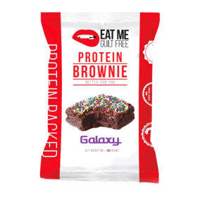 Front of Eat Me Guilt Free Protein Brownie Galaxy