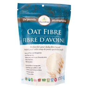 Front of Ecoideas Organic Oat Fibre, 454g