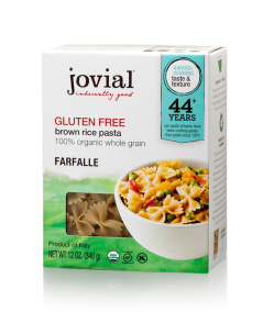 Jovial Gluten Free Brown Rice Farfalle, 340g