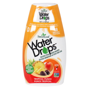 Front of Sweetleaf Tropical Punch Water Drops