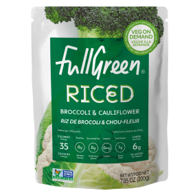 Fullgreen Riced Broccoli with Cauliflower, 200g