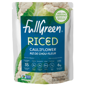 Front of Fullgreen Riced Cauliflower, 200g