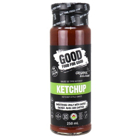 Front of Good Food For Good Paleo Ketchup, 250mL