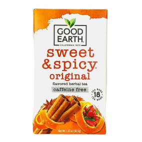 Front of Good Earth Teas Sweet & Spicy Original Caffeine Free