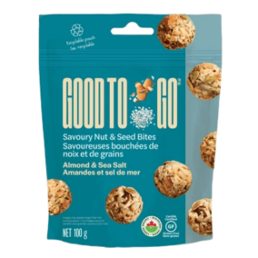 Good to Go Almond & Sea Salt Savoury Nut & Seed Bites, 100g