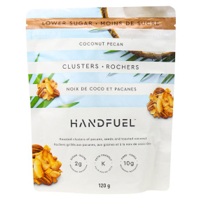 Handfuel Low-Sugar Clusters Coconut Pecan, 120g