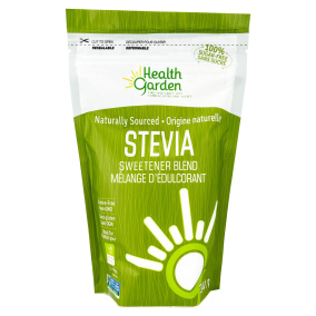 Front of Health Garden Sugar-Free Stevia Sweetener Blend