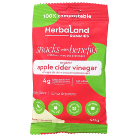 Front of Herbaland Apple Cider Vinegar Gummies