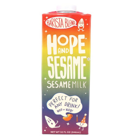 Front of Hope And Sesame Gluten-Free Sesame Milk Barista Blend