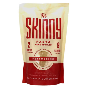 Front of It's Skinny Pasta Gluten-Free Konjac Fettuccine