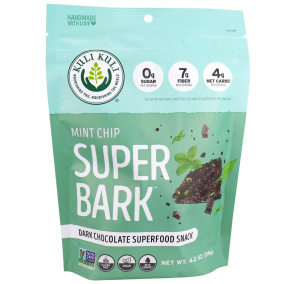 Front of Kuli Kuli Mint Chip Super Bark, 199g