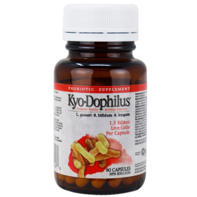 Front of Kyo-Dophilus 3 Strain Probiotic Supplement, 90 Capsules
