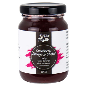 Front of La Dee Da Spicy Ice Wine Jelly, 125mL