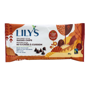 Lily's Baking Chips Semi Sweet Style, 255g