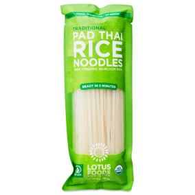 Lotus Foods Organic Traditional Pad Thai Rice Noodles, 227g