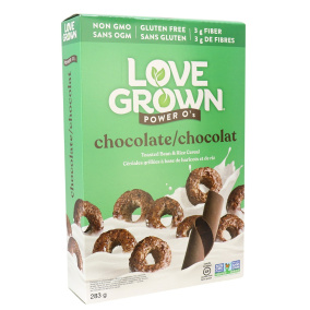 Love Grown Power O's Toasted Bean & Rice Cereal Chocolate, 283g