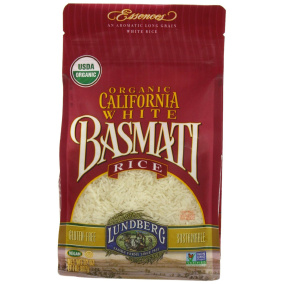 Lundberg Farms Organic California White Basmati Rice, 907g