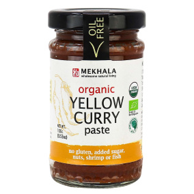 Mekhala Organic Vegan Yellow Curry Paste, 100g