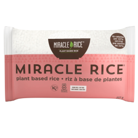 Front of Miracle Noodle Miracle Shirataki Rice, 227g