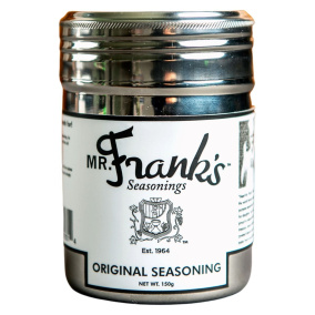 Front of Mr. Frank's Kitchen Seasoning Original