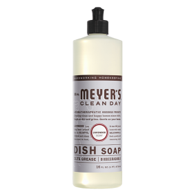 Front of Mrs. Meyer's Dish Soap Lavender, 473 mL