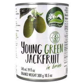 Front of Nature's Charm Young Green Jackfruit in Brine