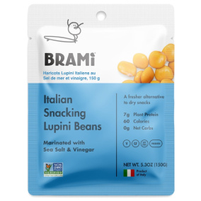 Brami Italian Snacking Lupini Beans Sea Salt & Vinegar, 150g
