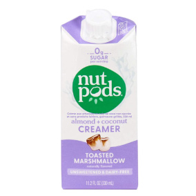 Front of Nutpods Toasted Marshmallow Unsweetened Dairy-Free Creamer