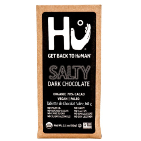 Front of Hu Salty Chocolate Bar, 60g
