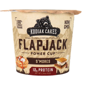 Front of Kodiak Protein Flapjack Power Cup S'mores