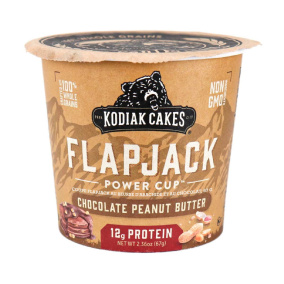 Front of Kodiak Cakes Chocolate Peanut Butter Pancake Cup, 67g