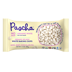 Pascha Organic Vegan White Baking Chips, 200g