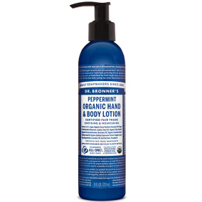 Dr. Bronner's Peppermint Organic Hand & Body Lotion, 8oz