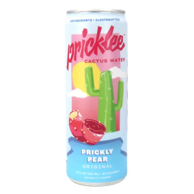 Front of Pricklee Superfruit Water Prickly Pear, 360mL