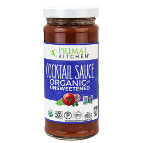 Front of Primal Kitchen Cocktail Sauce, Organic & Unsweetened, 241g