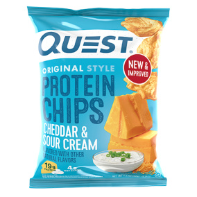 Quest Protein Tortilla Chips Cheddar & Sour Cream, 32g