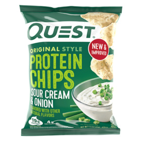 Quest Protein Tortilla Chips Sour Cream & Onion, 32g