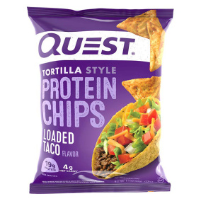 Quest Protein Tortilla Chips Loaded Taco, 32g