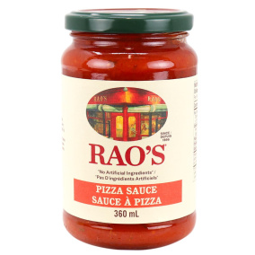 Front of Rao's Homemade Pizza Sauce, 370ml