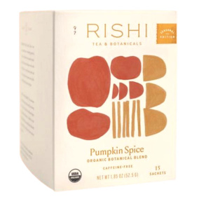 Front of Rishi Tea & Botanical Organic Pumpkin Spice