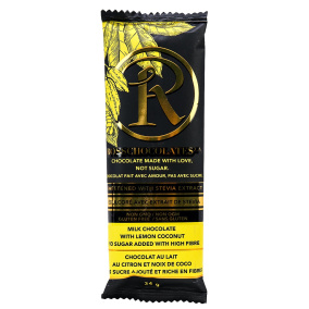 Ross Chocolates Milk Chocolate With Lemon Coconut, 34g