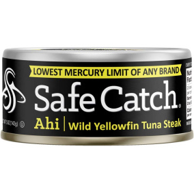 Safe Catch Ahi Wild Yellowfin Tuna Steak, 142g